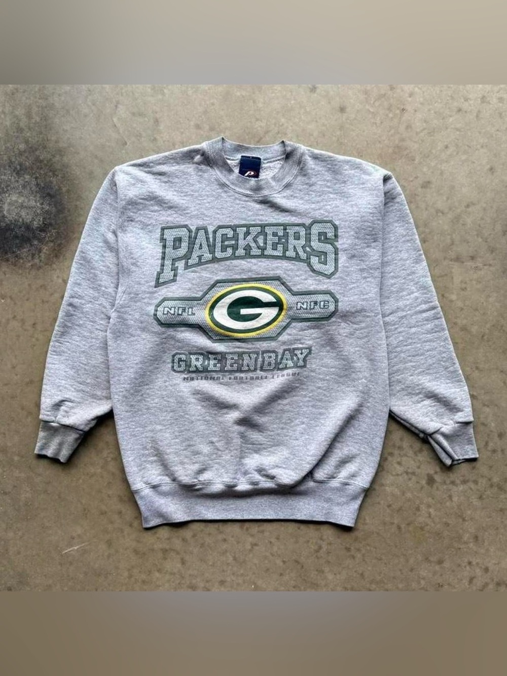 Vintage 90s Green Bay Packers Crewneck Sweatshirt Pro Player Mens Medium NFL